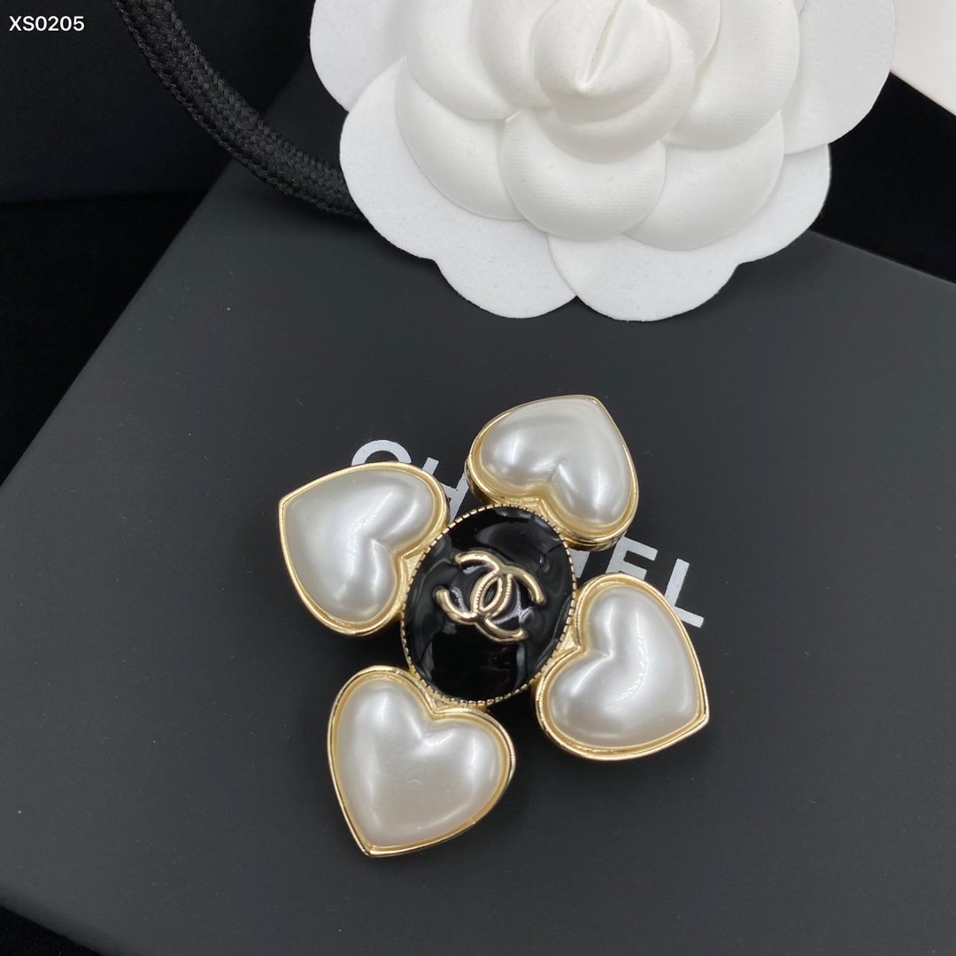 Chanel Four Hearts Brooch - Original Replica Club