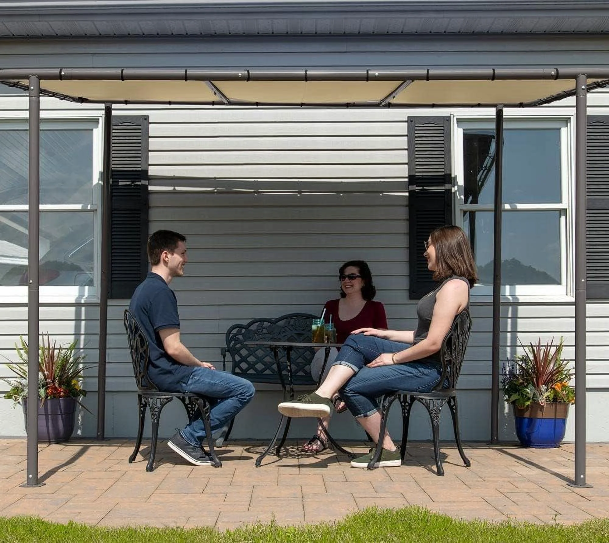 ShelterLogic 10' x 6' Outdoor Solano Canopy, Water-Resistant - Image 7