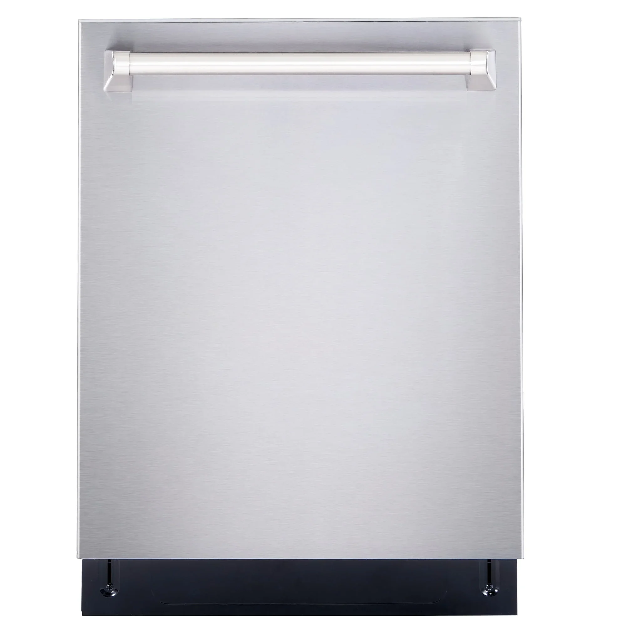Cosmo 4 Piece Kitchen Appliance Package with 30" Freestanding Electric Range 30" Under Cabinet Range Hood 24" Built-in Integrated Dishwasher & French Door Refrigerator Kitchen Appliance Bundles
