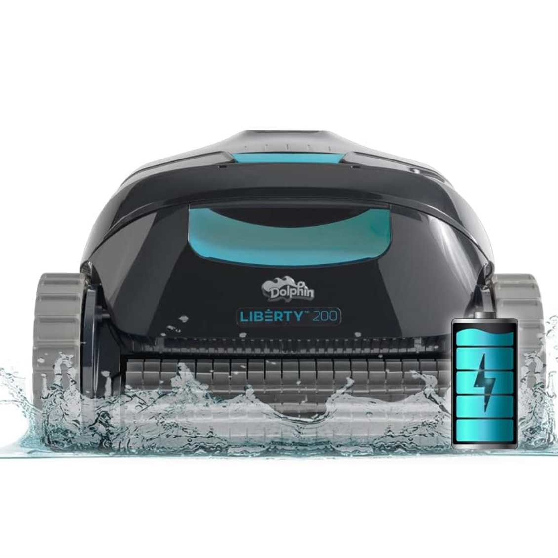WAYFAIR Dolphin (2026 Model) Liberty 200 Cordless Automatic Robotic Pool Vacuum Cleaner, Magnetic Charging, Wall Climbing Scrubber, Ideal For In-Ground Pools Up To 33 FT In Length