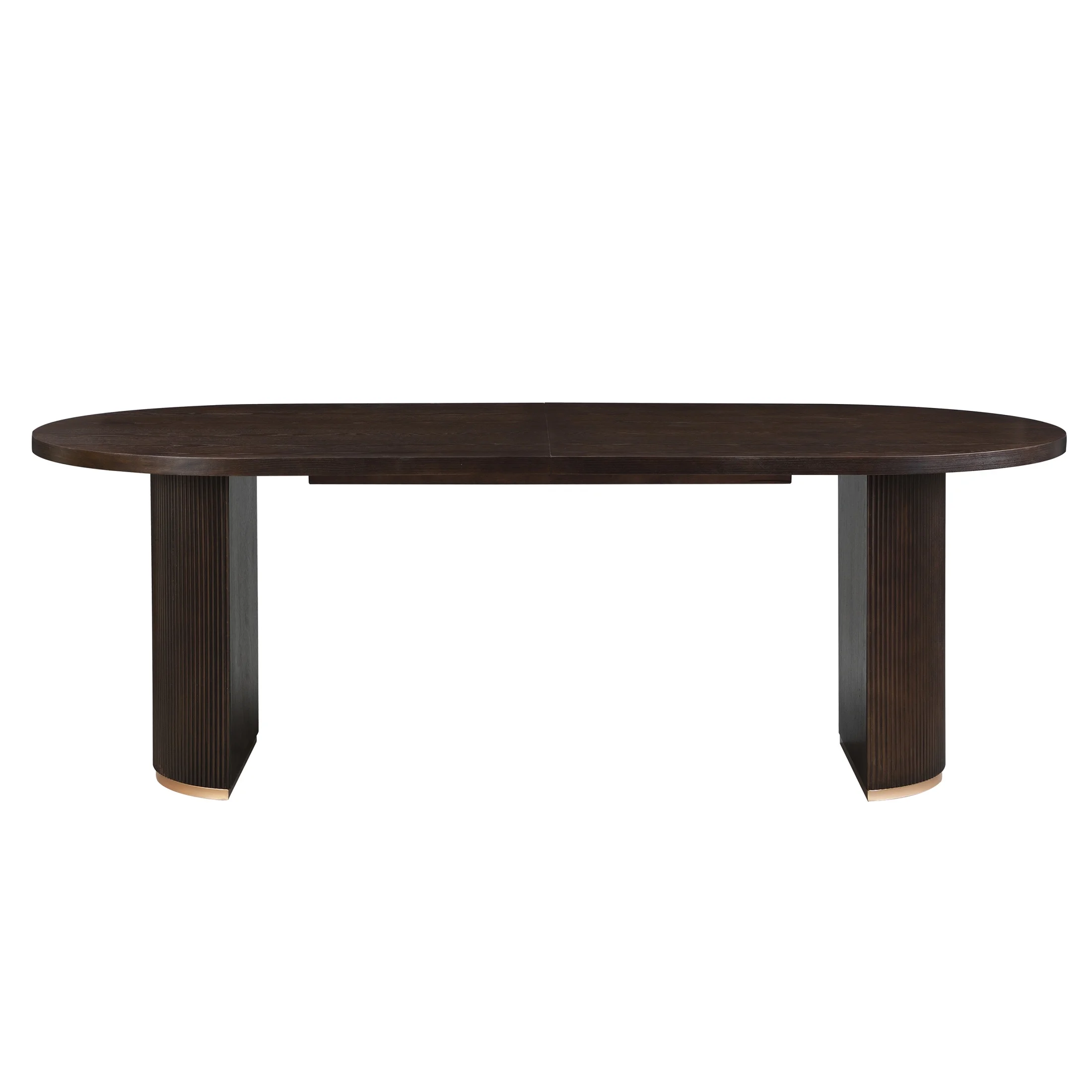 Christopher Knight Home Minimalist 88- Oval Dining Table for 4-6, Espresso - Image 10
