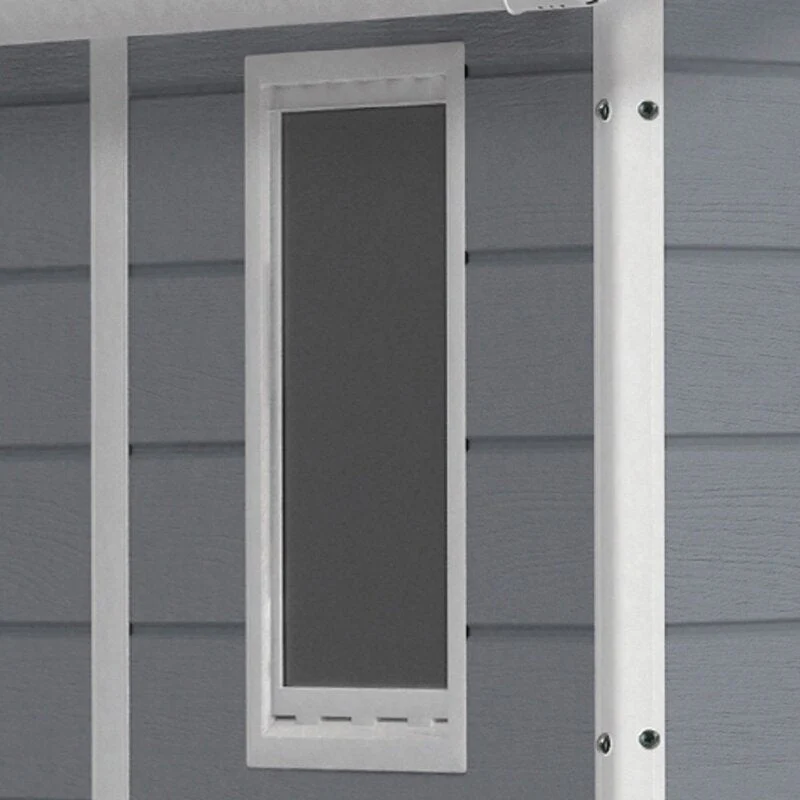 Manor 6 ft. W x 7.5 ft. D Plastic Storage Shed