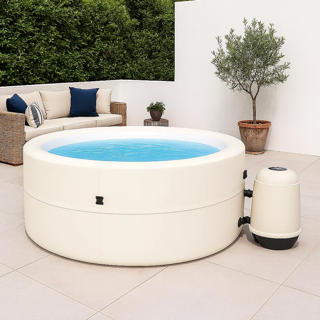 Spa semirrígido 1000L 4 plazas Ø184x68 cm - JxsqymE130xT