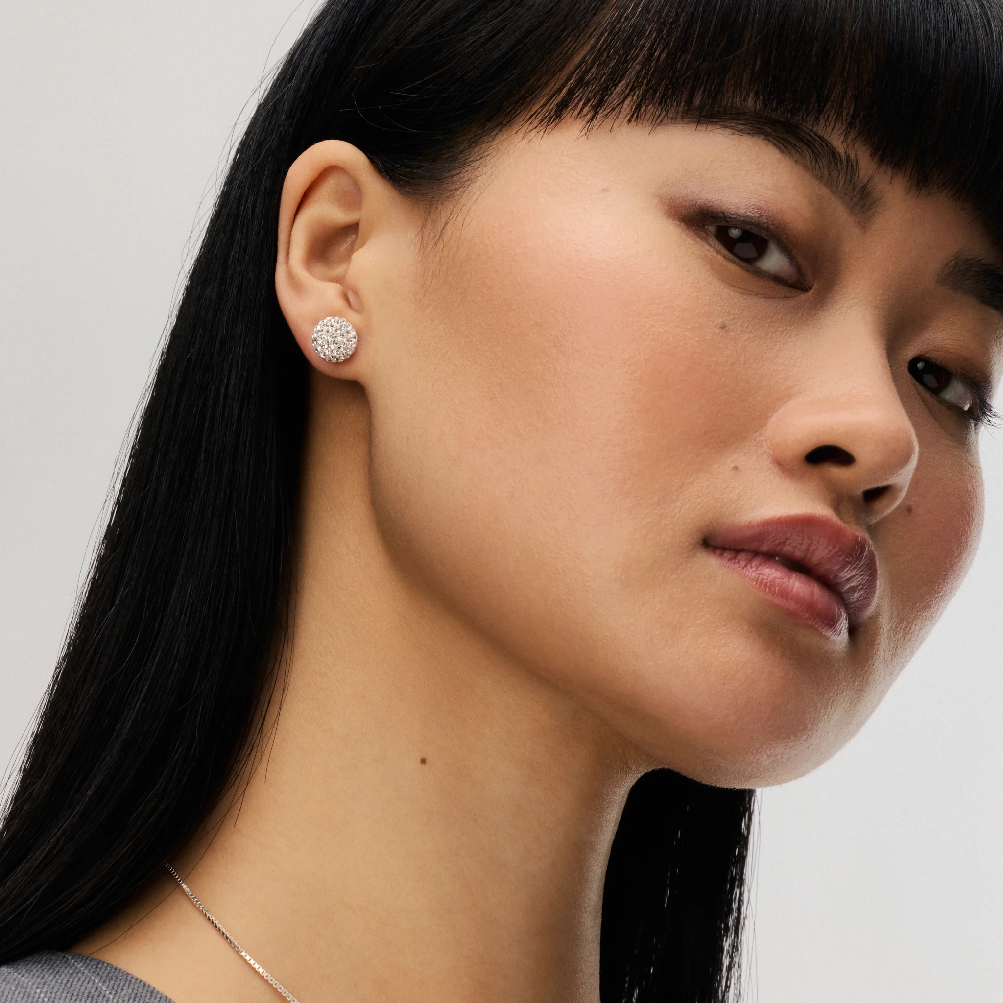 Medium Birthstone Sparkle Ball™ Stud Earrings