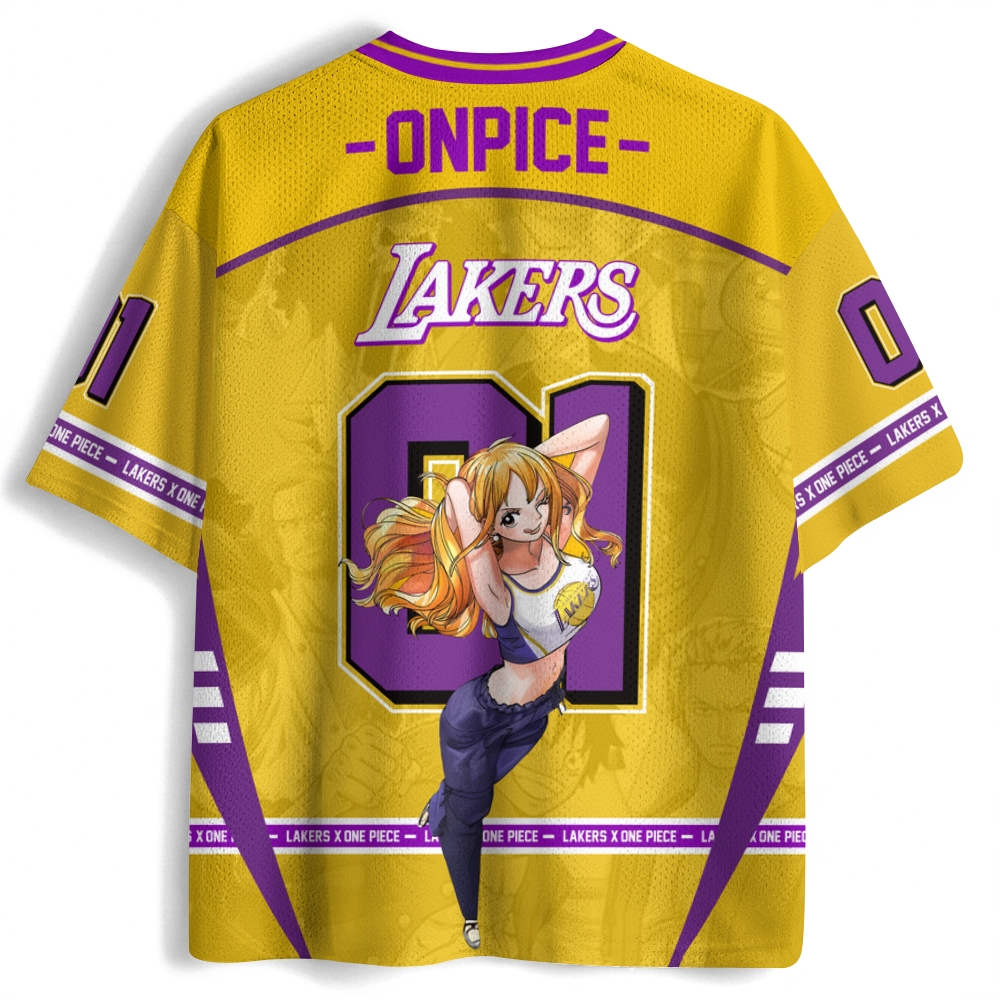 One Piece Anime Football Jersey