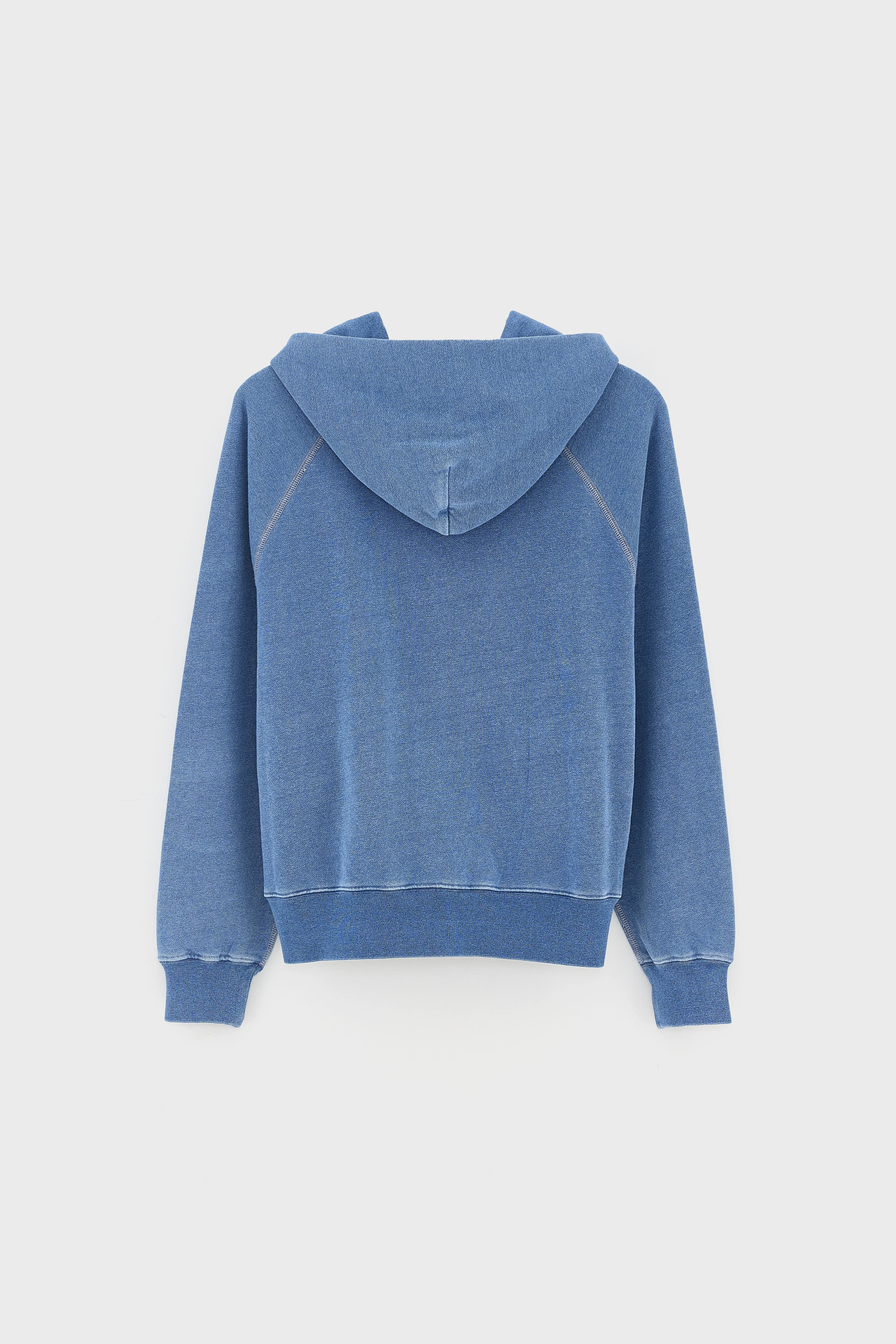 Bellerose Fieko zipped hoodie (261 / B / BLUE JEANS)