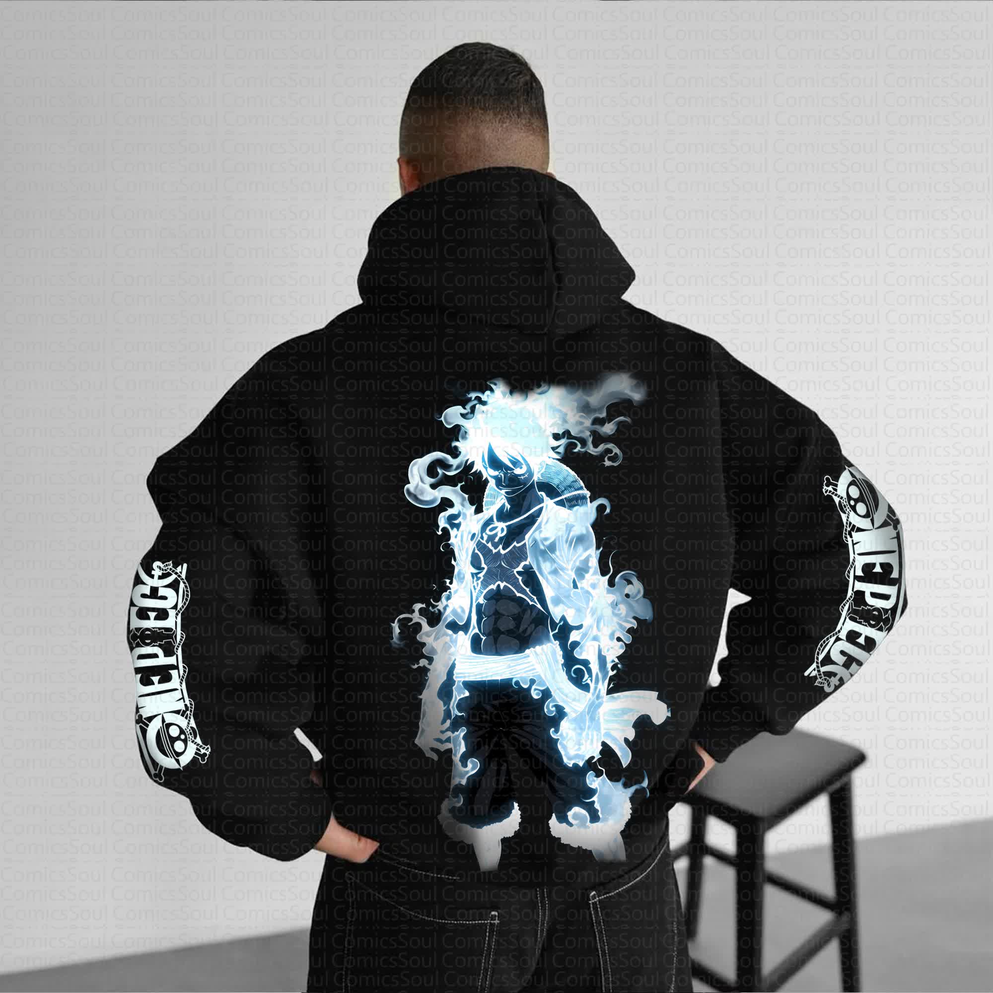 Unisex Anime Graphic Streetwear Vintage Hoodie丨Comicssoul