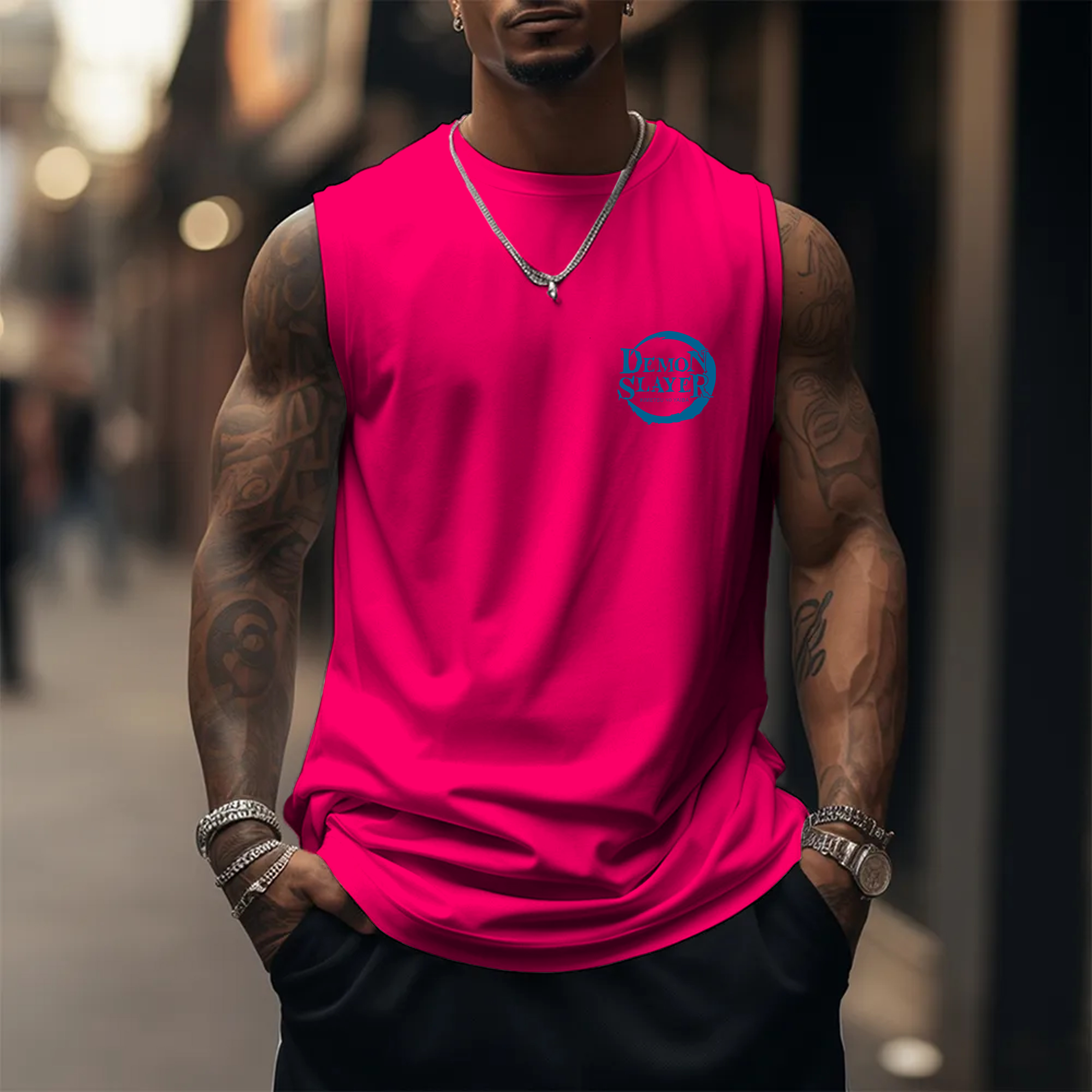 Unisex  “Comicssoul” Casual Anime  Tank Top