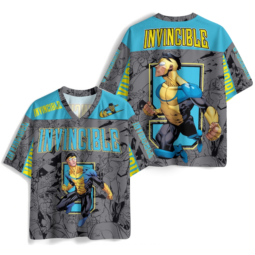 Invincible Anime Football Jersey