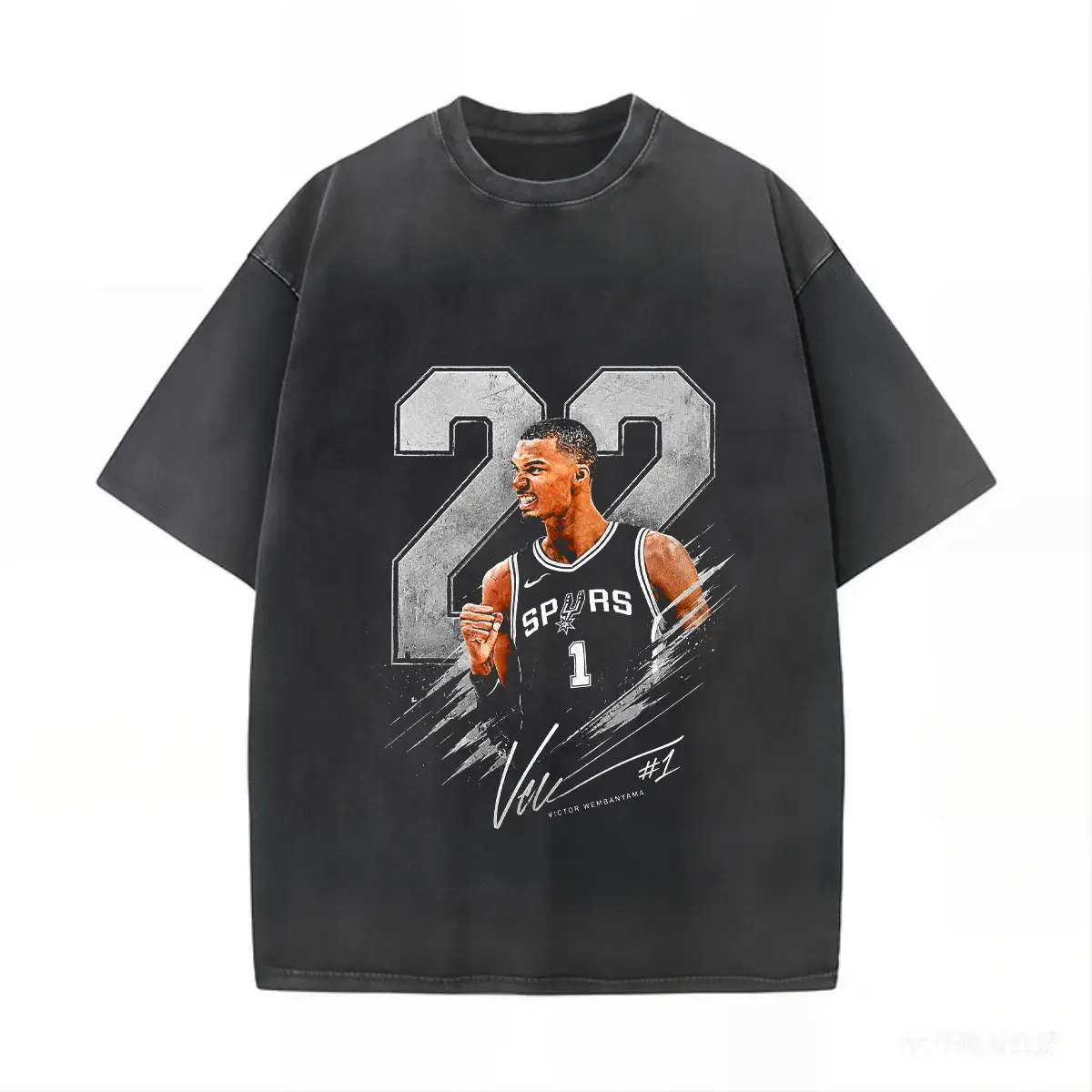 WEMBANYAMA V2 VINTAGE TEE