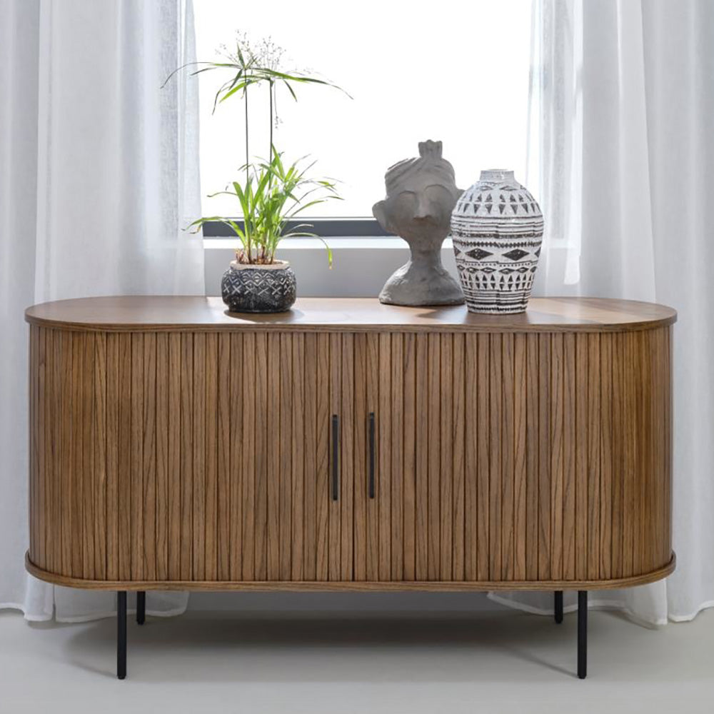 Blokker Alon Dressoir - B 140 cm - Smoked Eiken