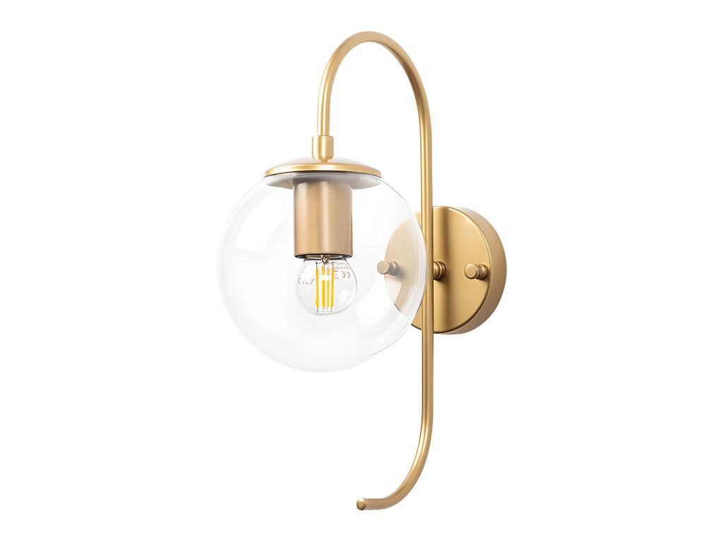 Aplique de metal vintage - Prof 27 x Alt. 36 cm - Color dorado - PROLAL