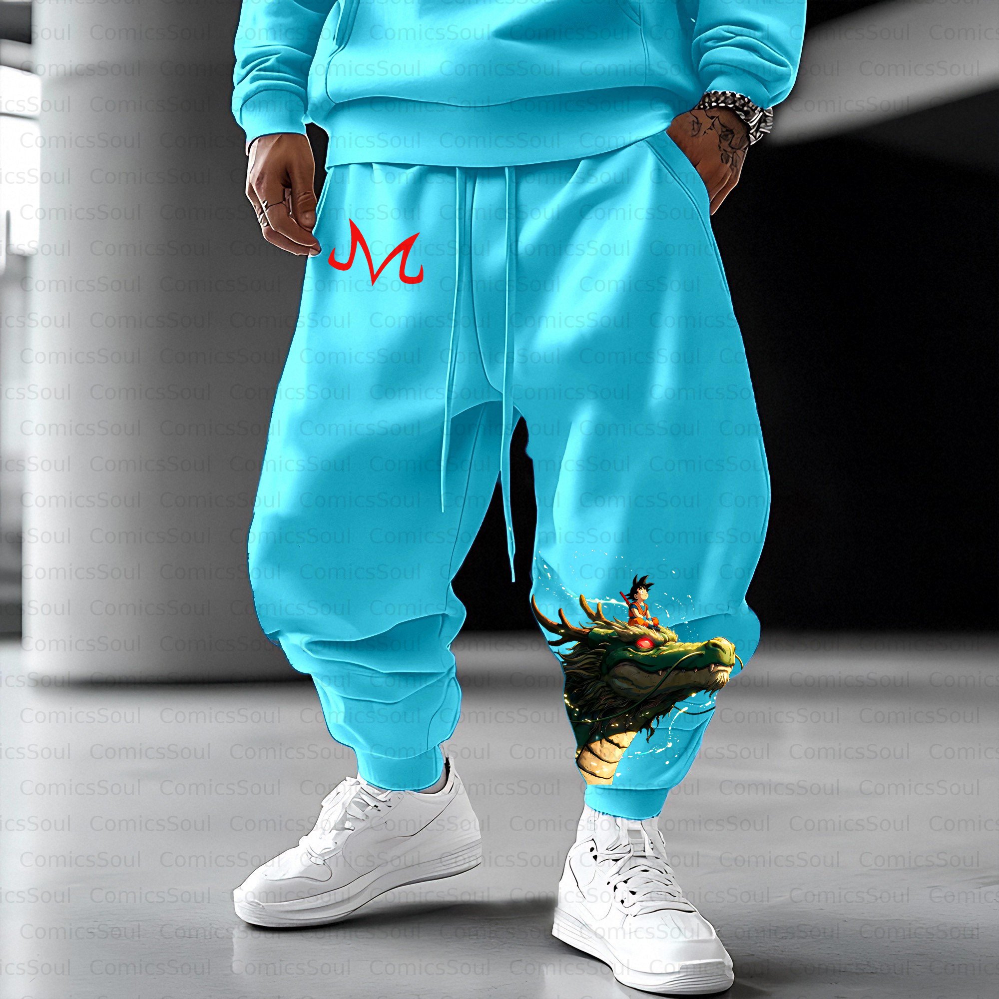 Unisex Casual Anime Streetwear Pant