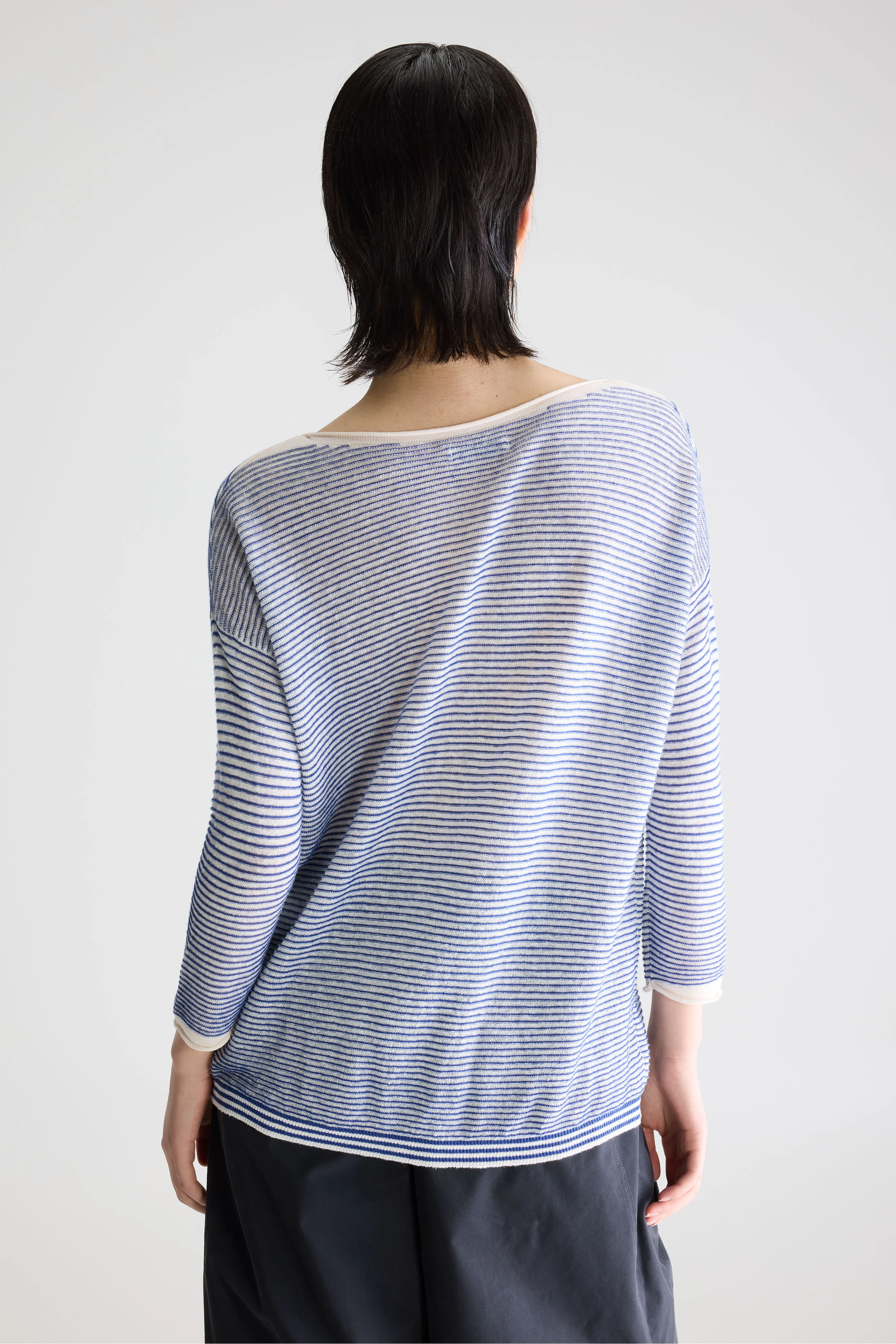 Bellerose Neep boat-neck sweater (261 / W / STRIPE A)