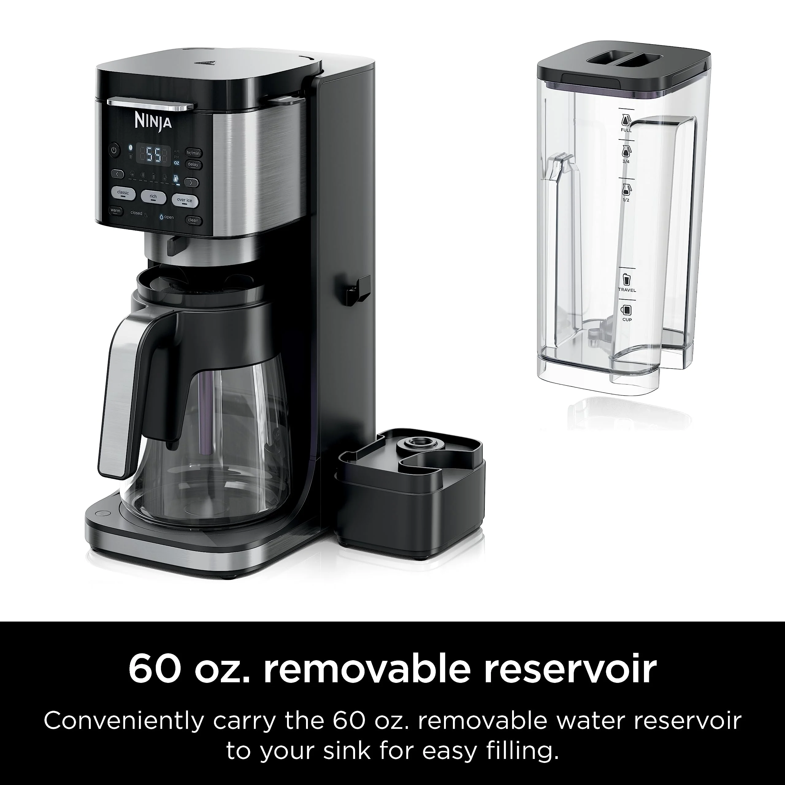 Ninja Drip Coffee Maker With K Cup Combo, DualBrew Pro Specialty Coffee System, Coffee Machine Compatible with K-Cup Pods, 12 Cup Single Serve Coffee Makers with Paper Filter, CFP301 Frother? F - Image 22