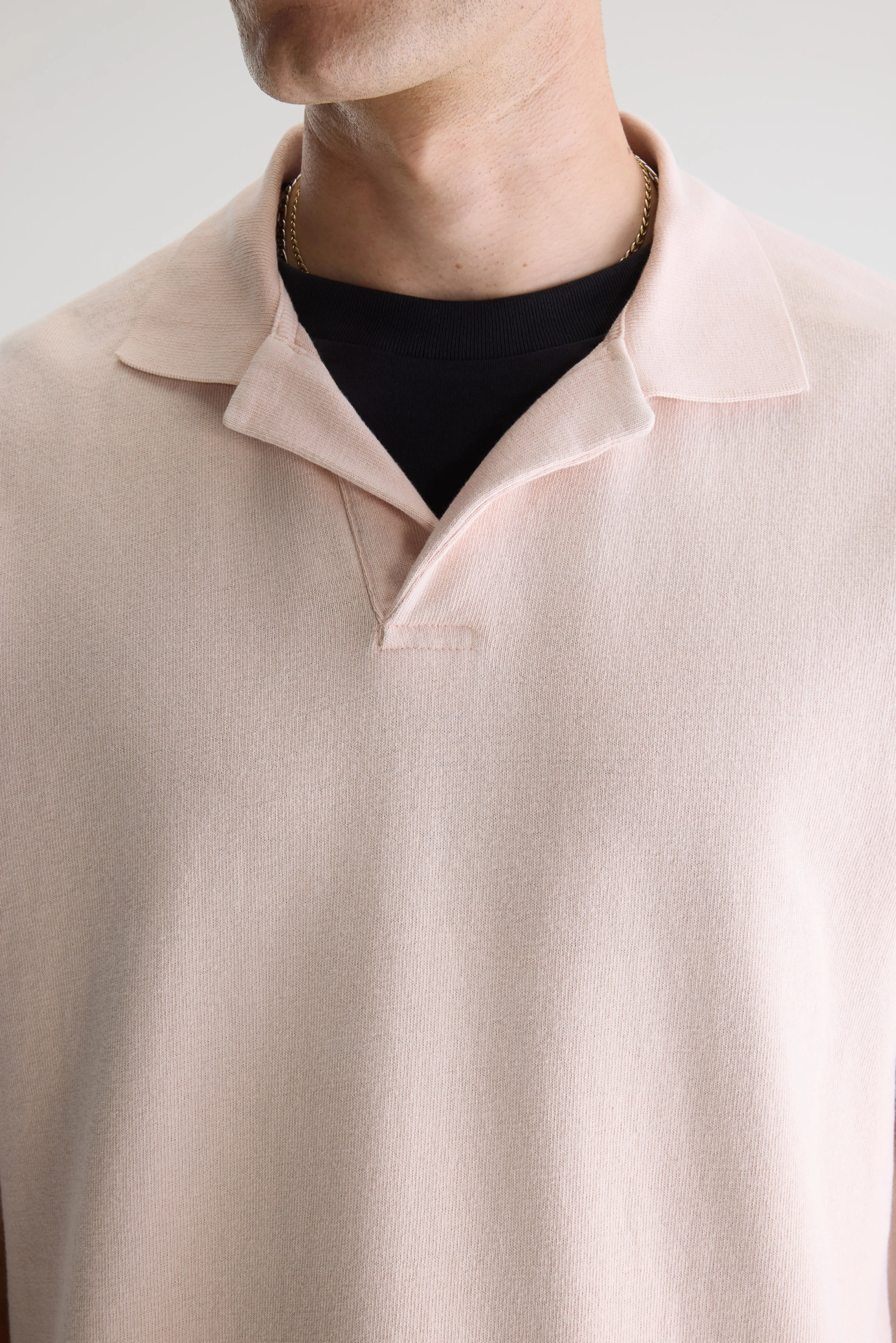 Bellerose Forst short-sleeve polo (261 / M / OLD PINK)
