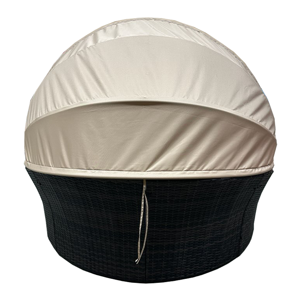 Garden Winds Custom Fit Replacement Canopy Top Cover Compatible with The Suncrown F08ln944, 645789653704, Newych Round Daybed - Upgraded Performance RIPLOCK 350 Fabric - Image 7