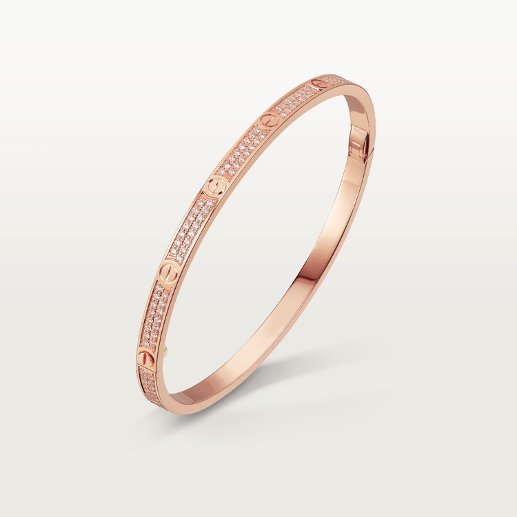 Replicate LOVE bracelet, small model, paved(1:1 replica) - Original Replica Club