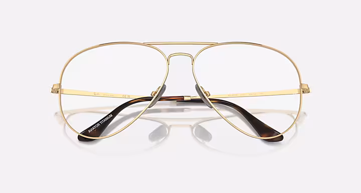 Ray-Ban AVIATOR TITANIUM OPTICS