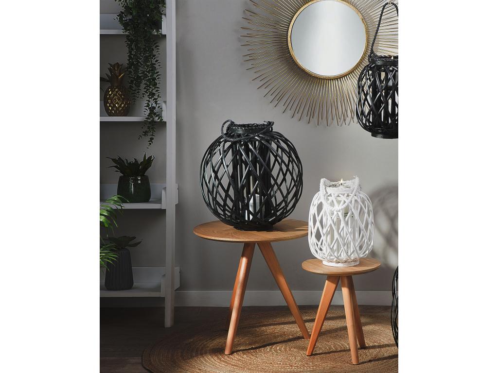 Linterna decorativa negra SAMOA