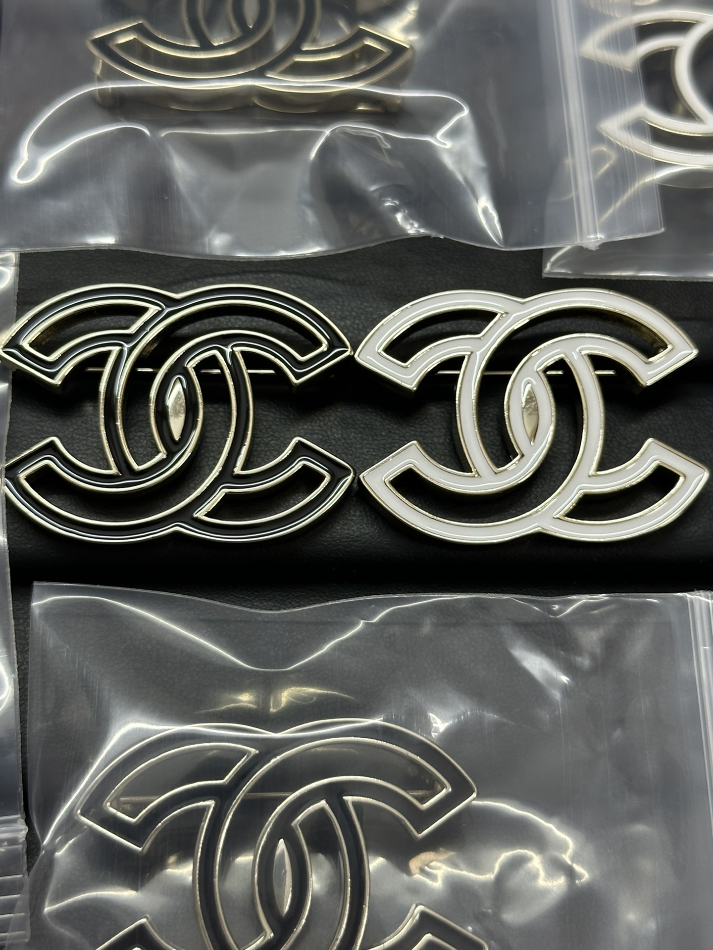 Chanel Hollow Enamel CC Brooch - Original Replica Club