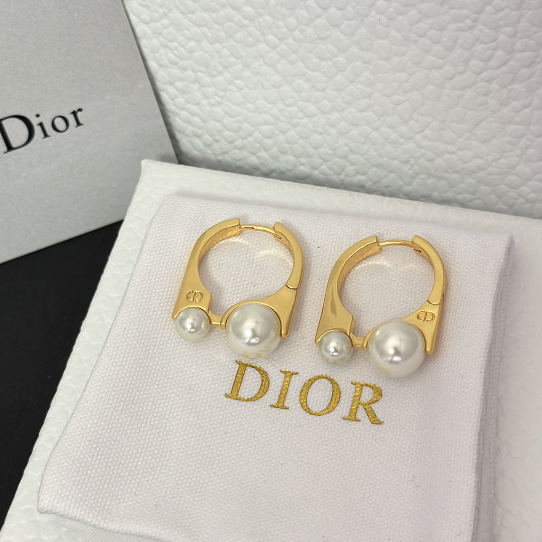 Dior Huggie Hoops Earrings - Original Replica Club