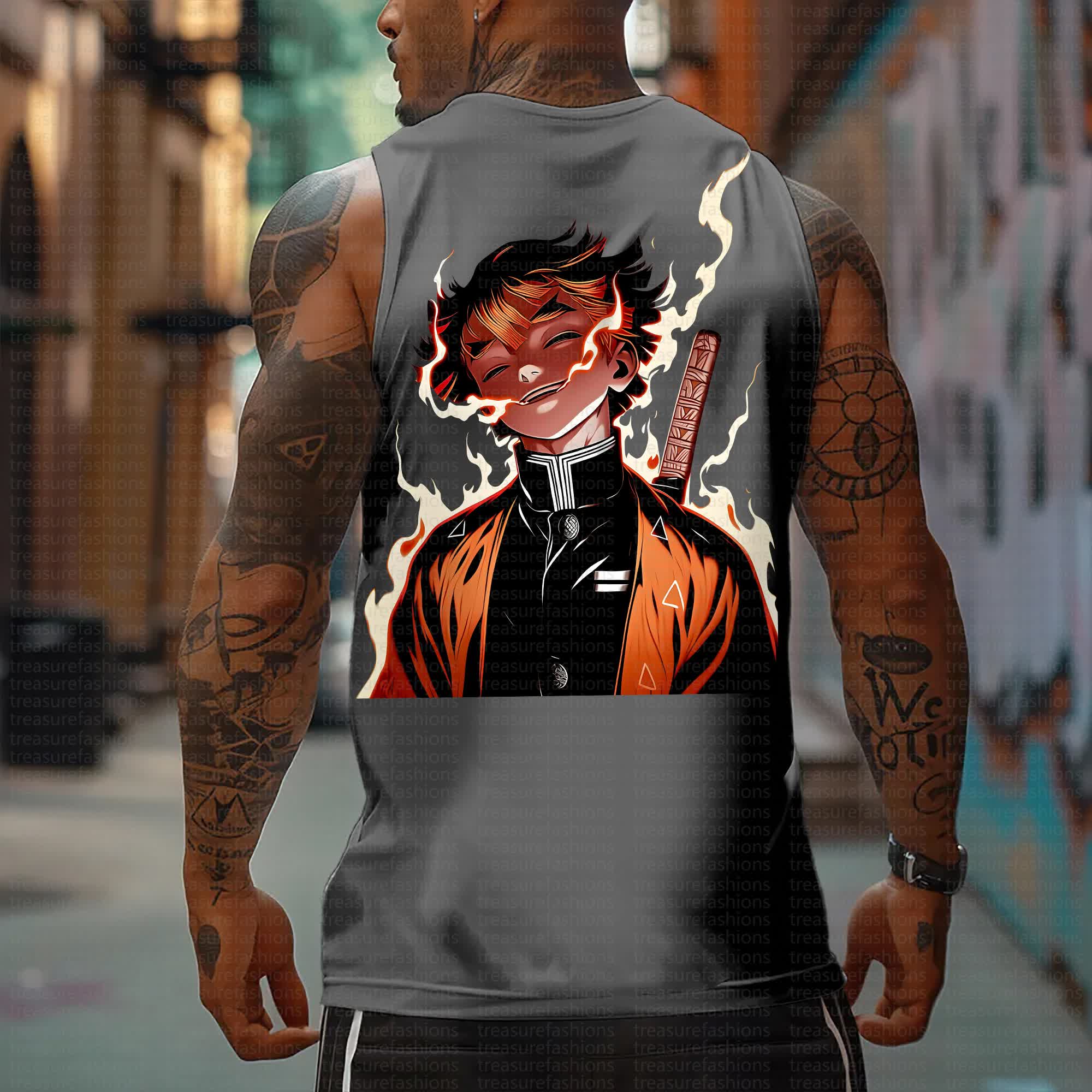 Unisex “Comicssoul” Casual Anime  Tank Top