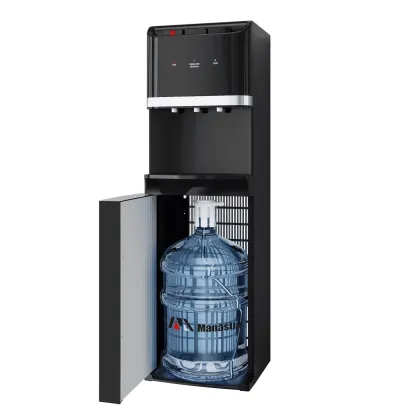 Manastin Bottom Loading Water Cooler Dispenser for 3-5 Gallon Bottles, Stainless Steel Water Cooler with 3 Temperature Settings - Hot