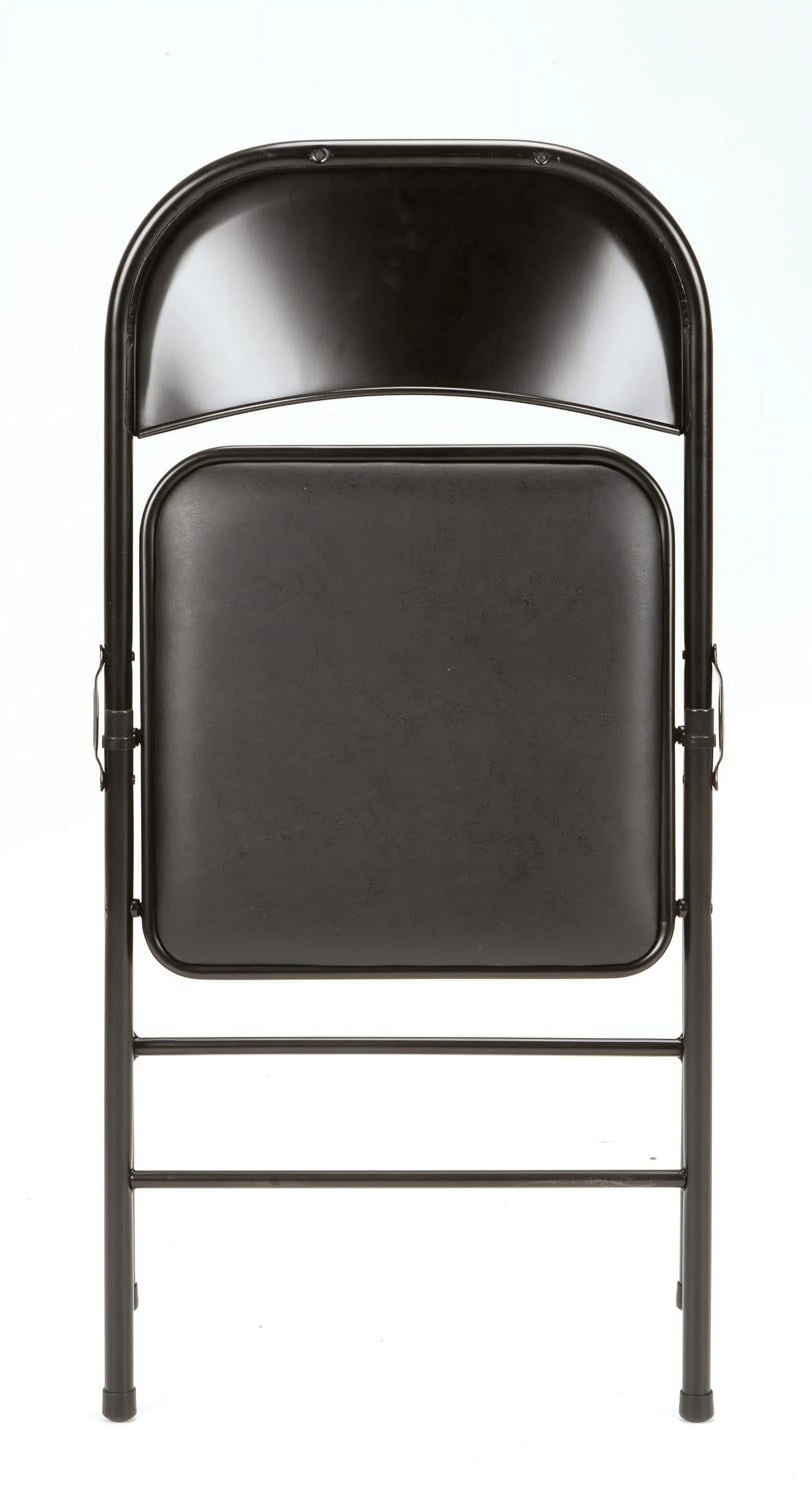 Mainstays Vinyl Folding Chair (4 Pack), Black - Image 12