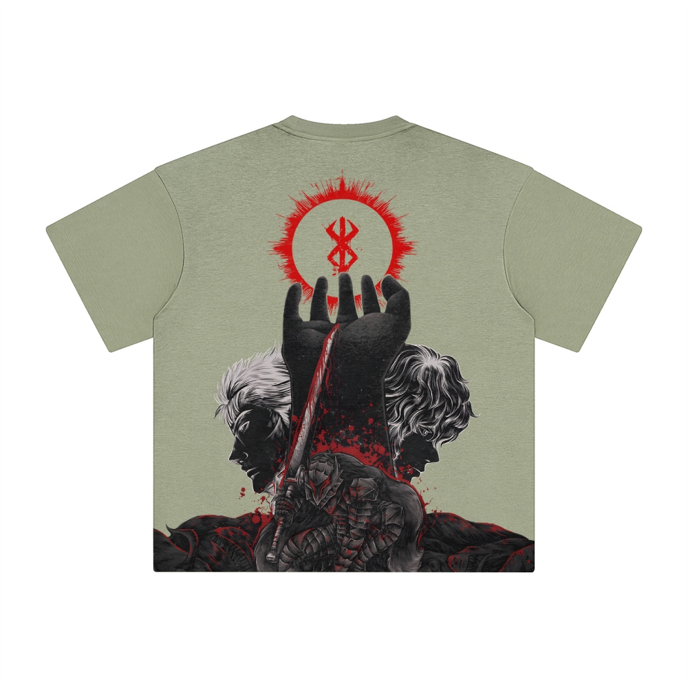 Unisex Anime Inspired Vintage T-Shirt TeeThreads Sustain the Scene with Custom Apparel
