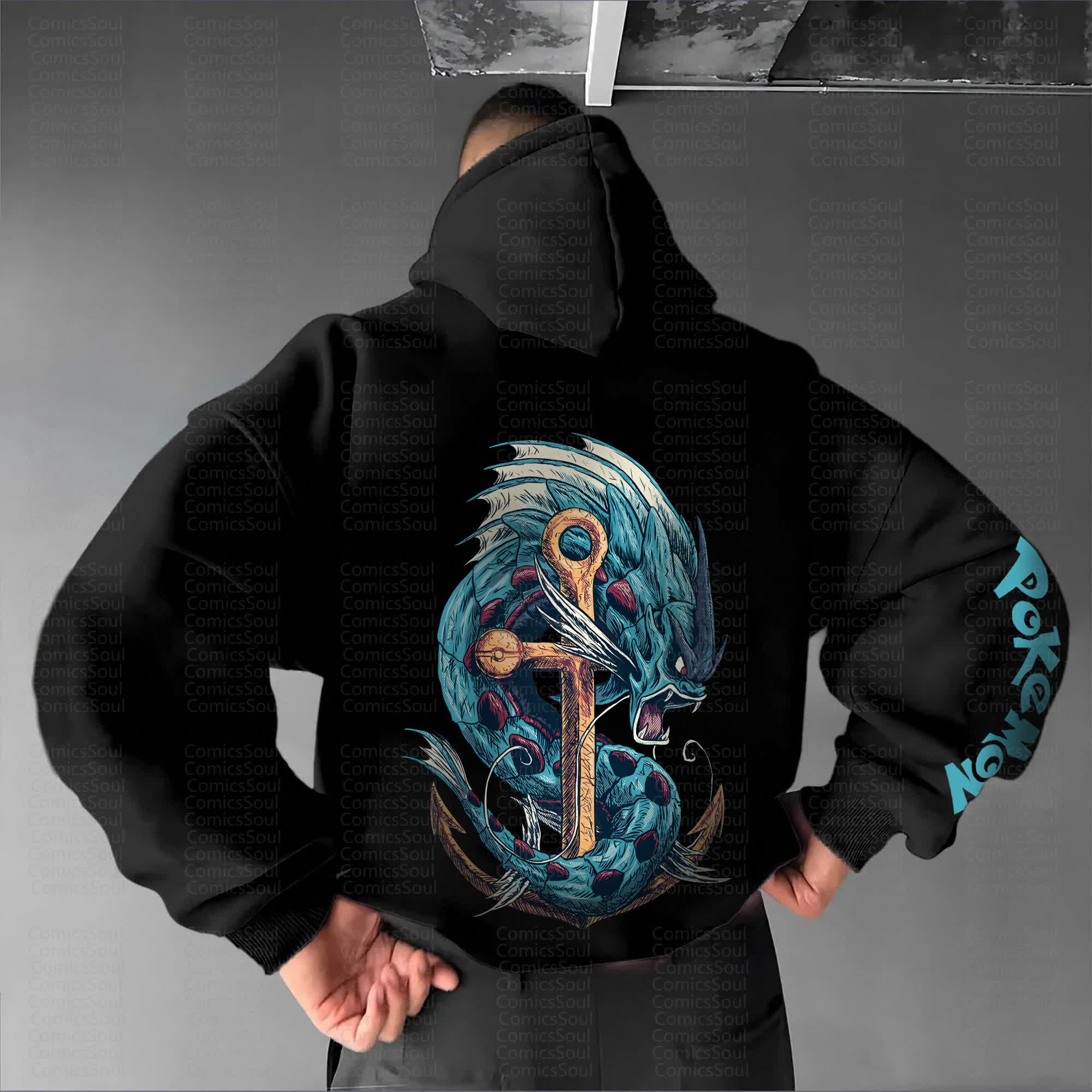Unisex Anime Graphic Streetwear Vintage Hoodie丨Comicssoul