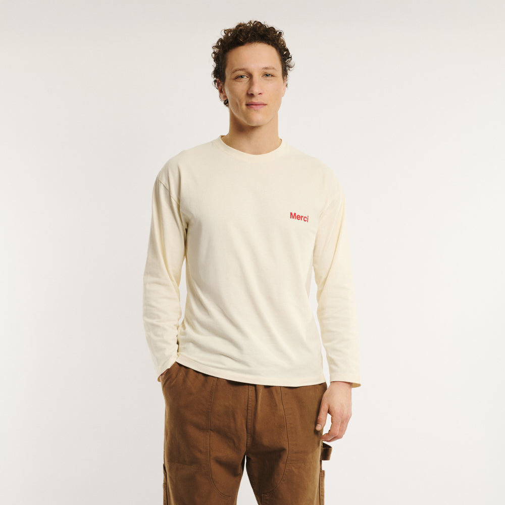 Merci - T-shirt Aurelien ML - Off White