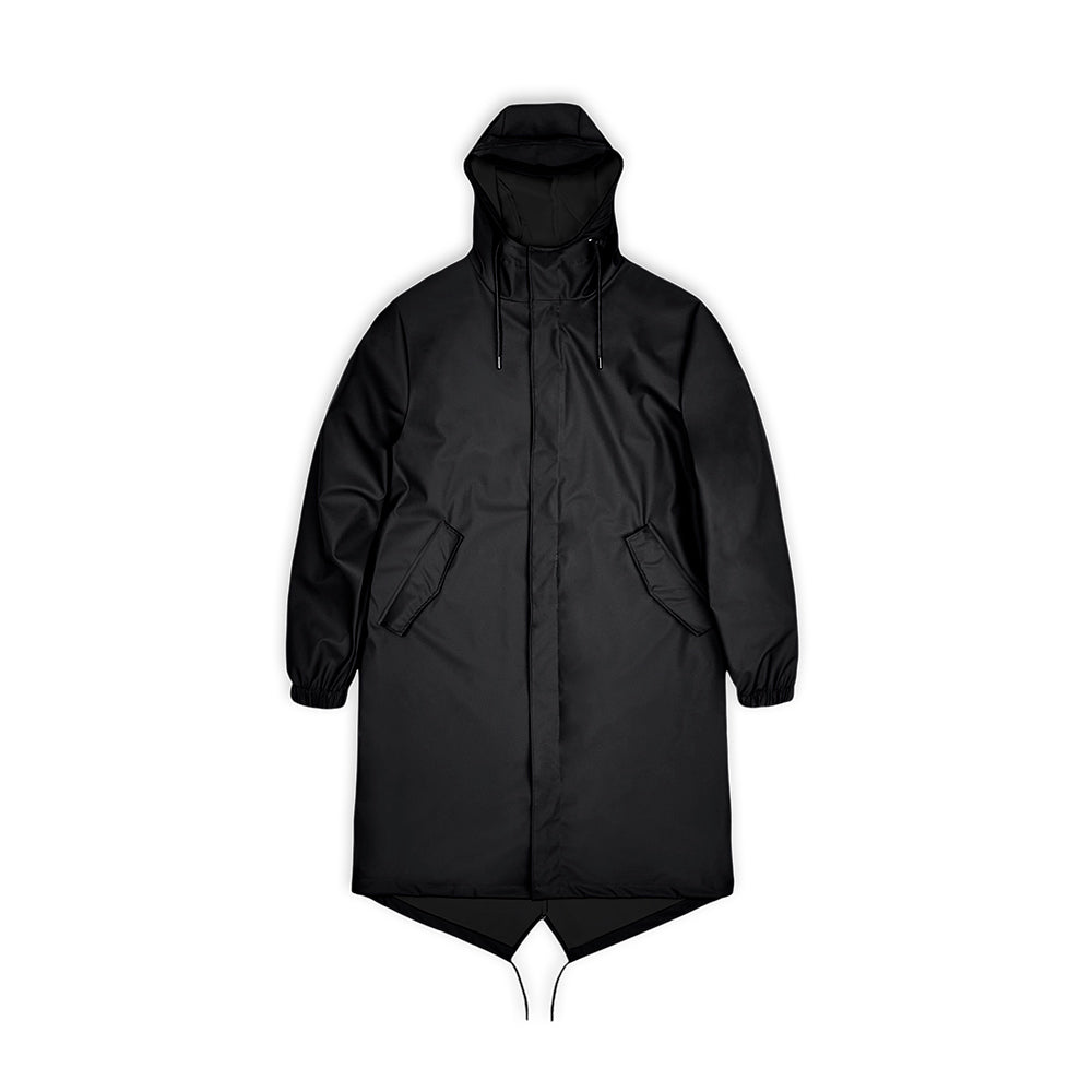 Rains - Parka Fishtail - Noir