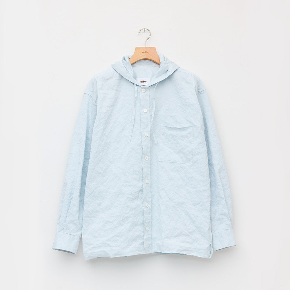 Colbo - Chemise à Capuche  - Rayures Bleu