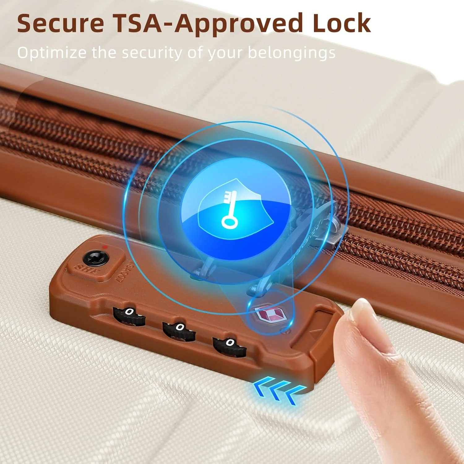 6-piece luggage set, expandable hardshell suitcase set with spinner wheels, lightweight rolling luggage set