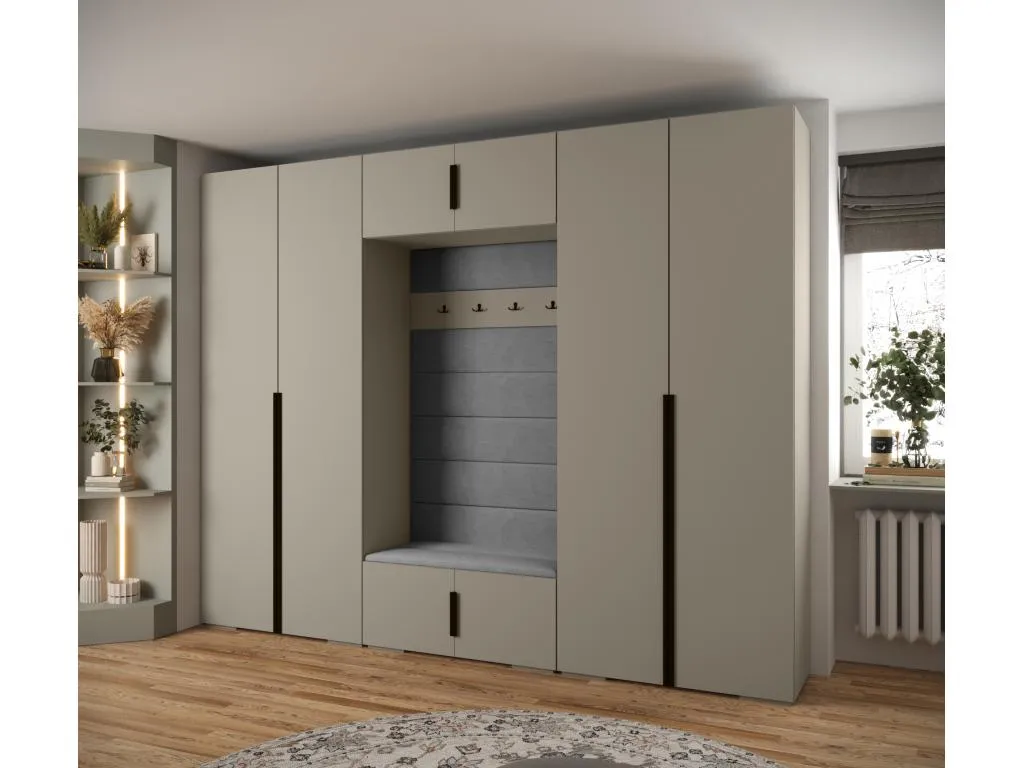 Alkifurniturees 4 armario con puertas batientes 236.7/300/47 HENT14936