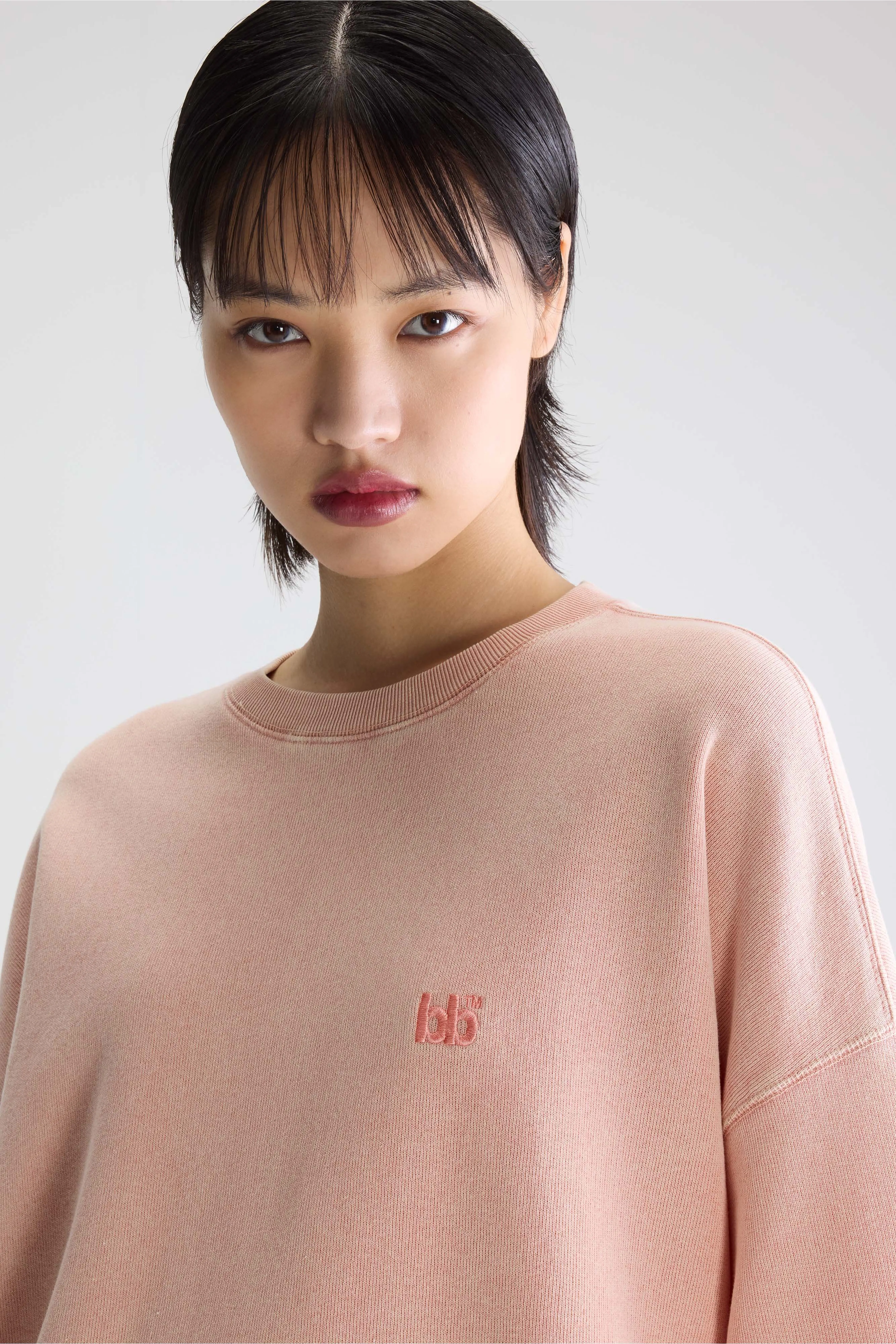 Bellerose Farlol short-sleeve sweatshirt  (261 / W / ROSETTE)