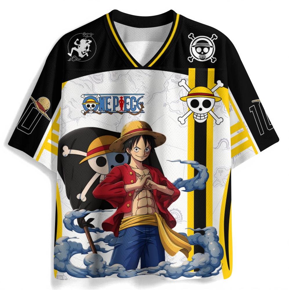 One Piece Anime Football Jersey