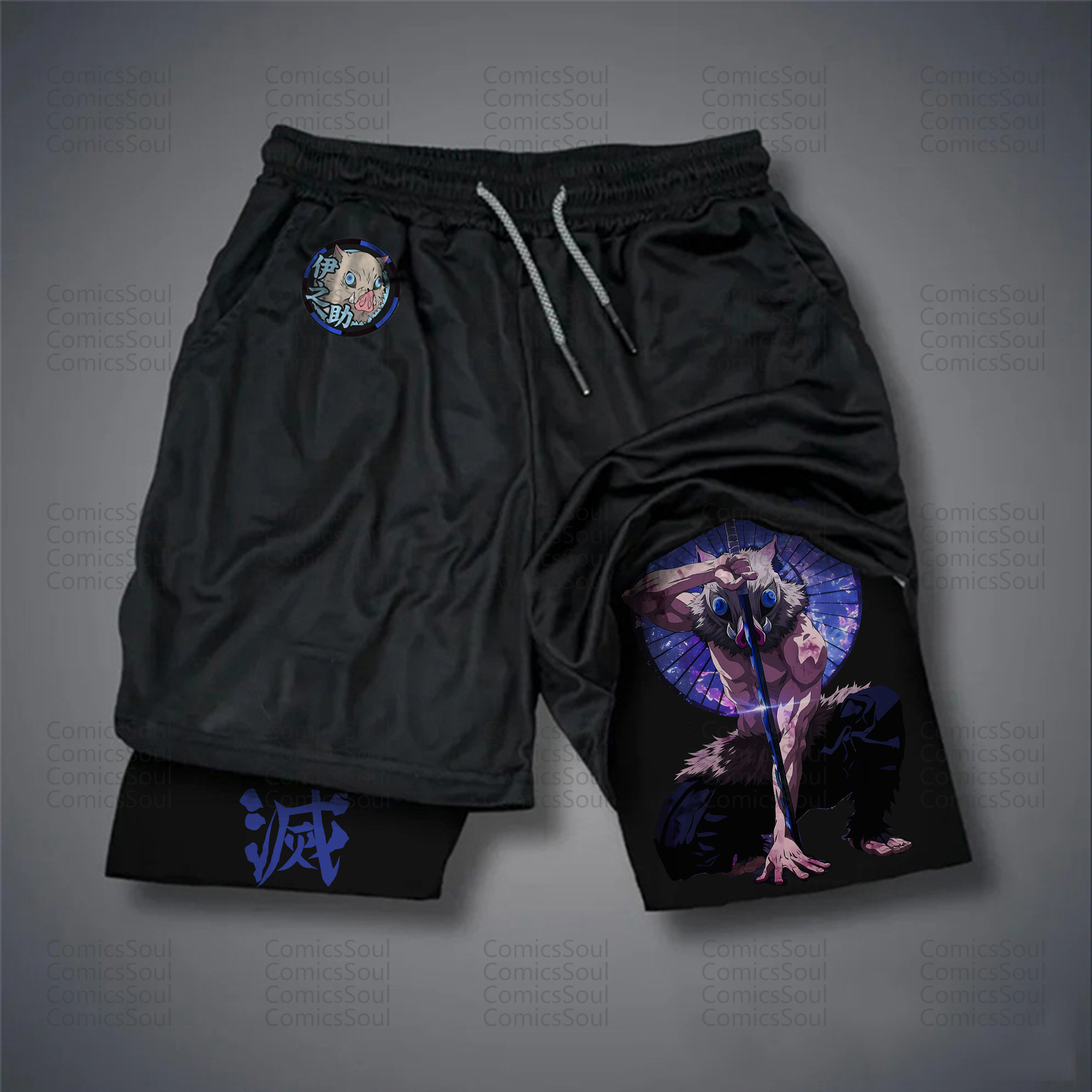 Unisex “ Comicssoul” Casual Streetwear Shorts