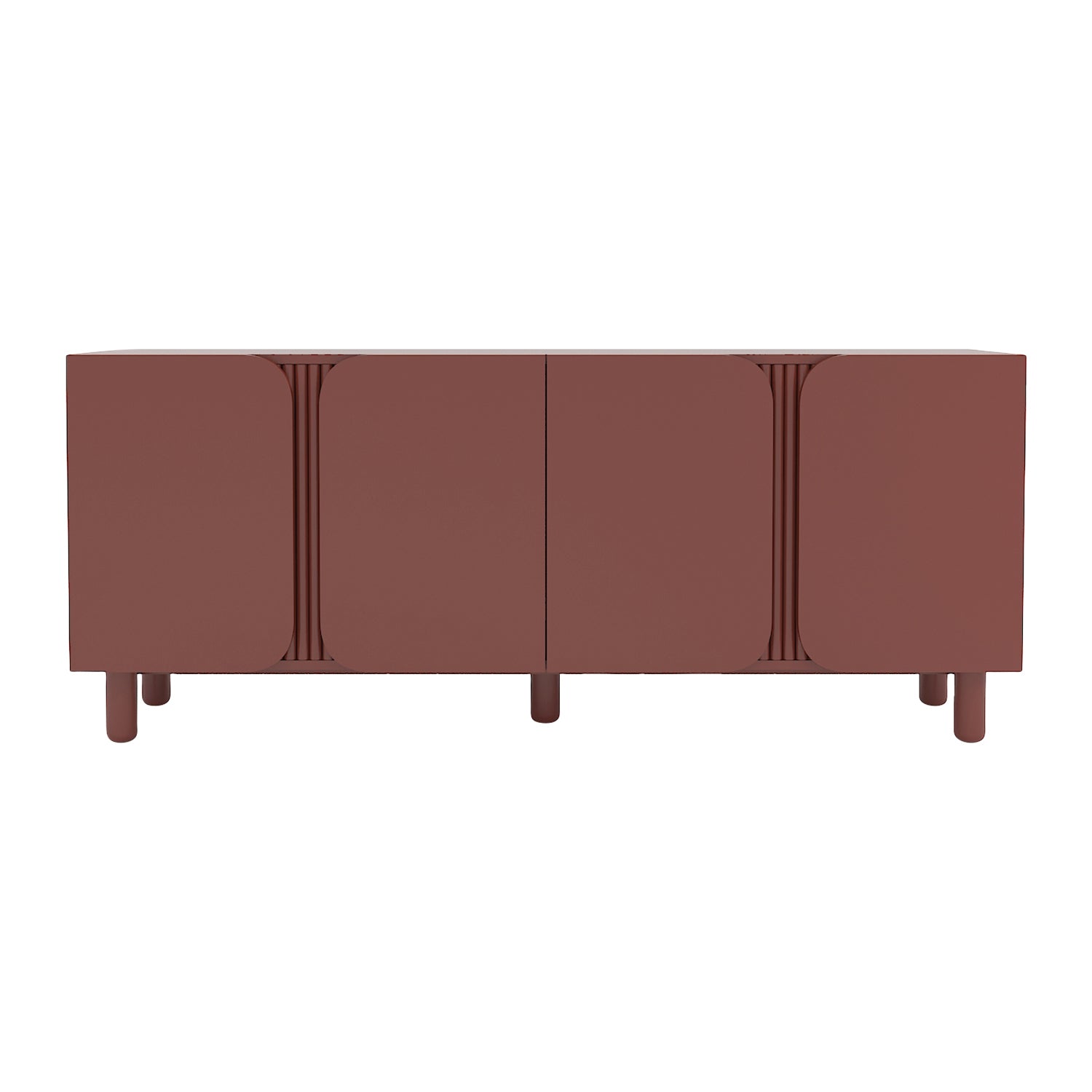 Blokker Ole Dressoir 4-deurs - Bordeaux