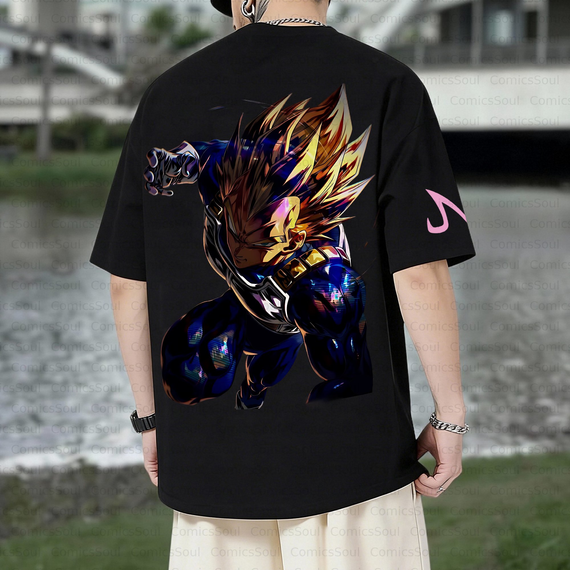 Unisex Anime Inspired Vintage T-Shirt