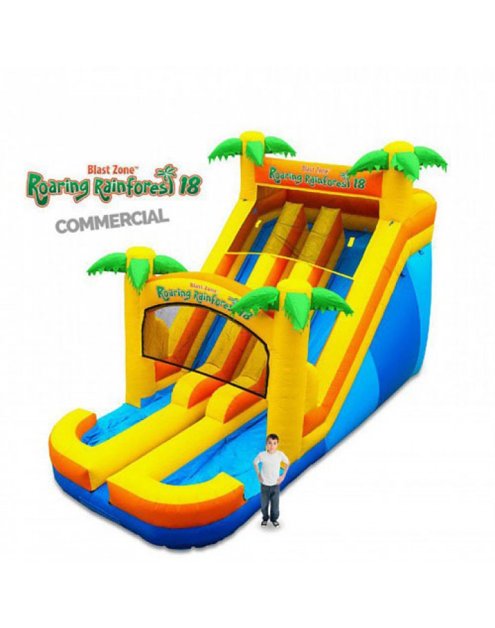 Roaring 18 Inflatable Commercial Slide