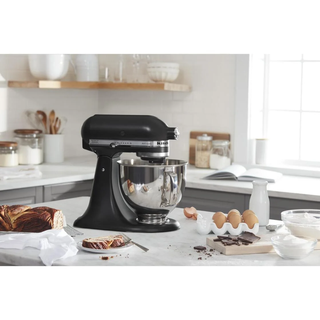 KitchenAid Artisan Series 5-Quart Tilt-Head Stand Mixer, Wildflower, KSM156CXWF - Image 65