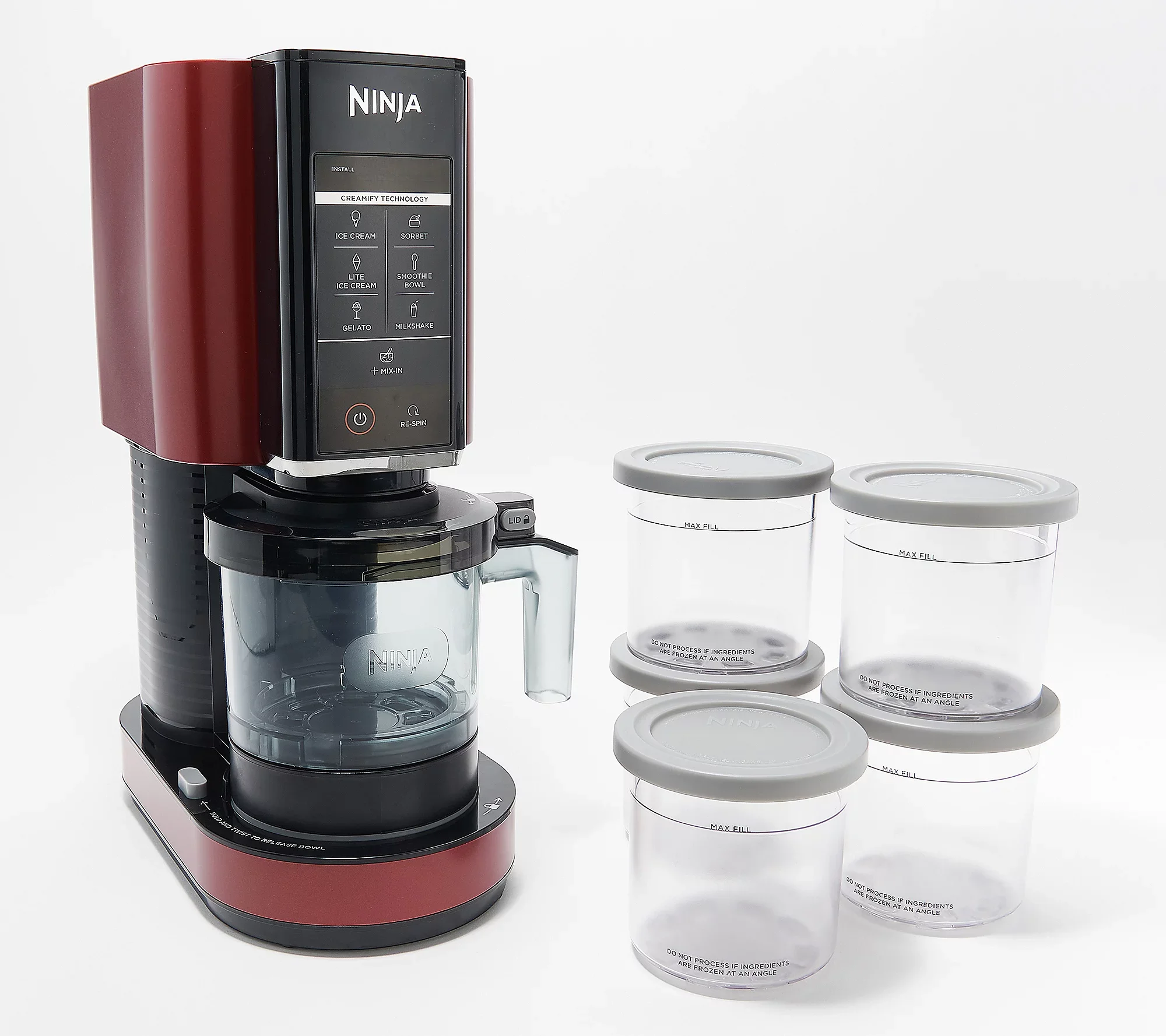 Ninja K55255 CREAMi 7-in-1 Frozen Treat Maker w/ Extra Pints - Image 7