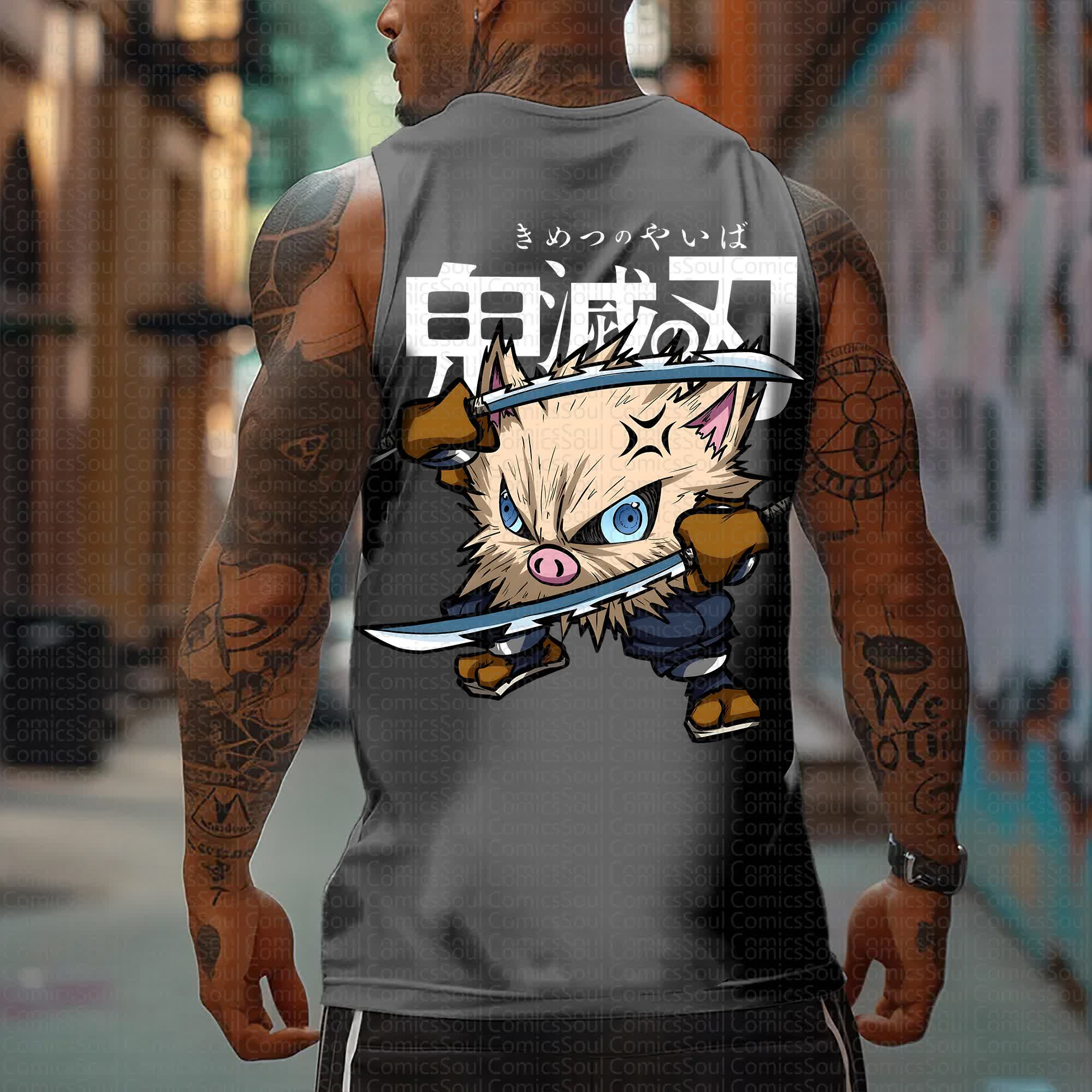 Unisex “Comicssoul X Comicssoul” Casual Anime  Tank Top TeeThreads Sustain the Scene with Custom Apparel