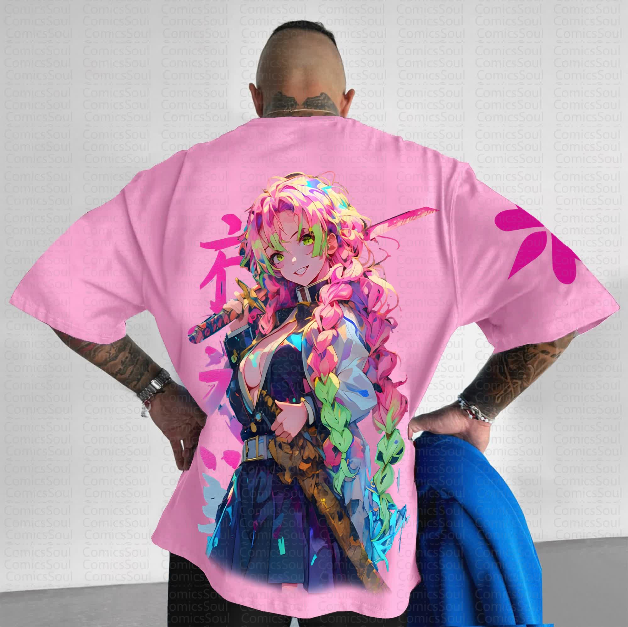 Unisex Anime Inspired Vintage T-Shirt | Comicssoul