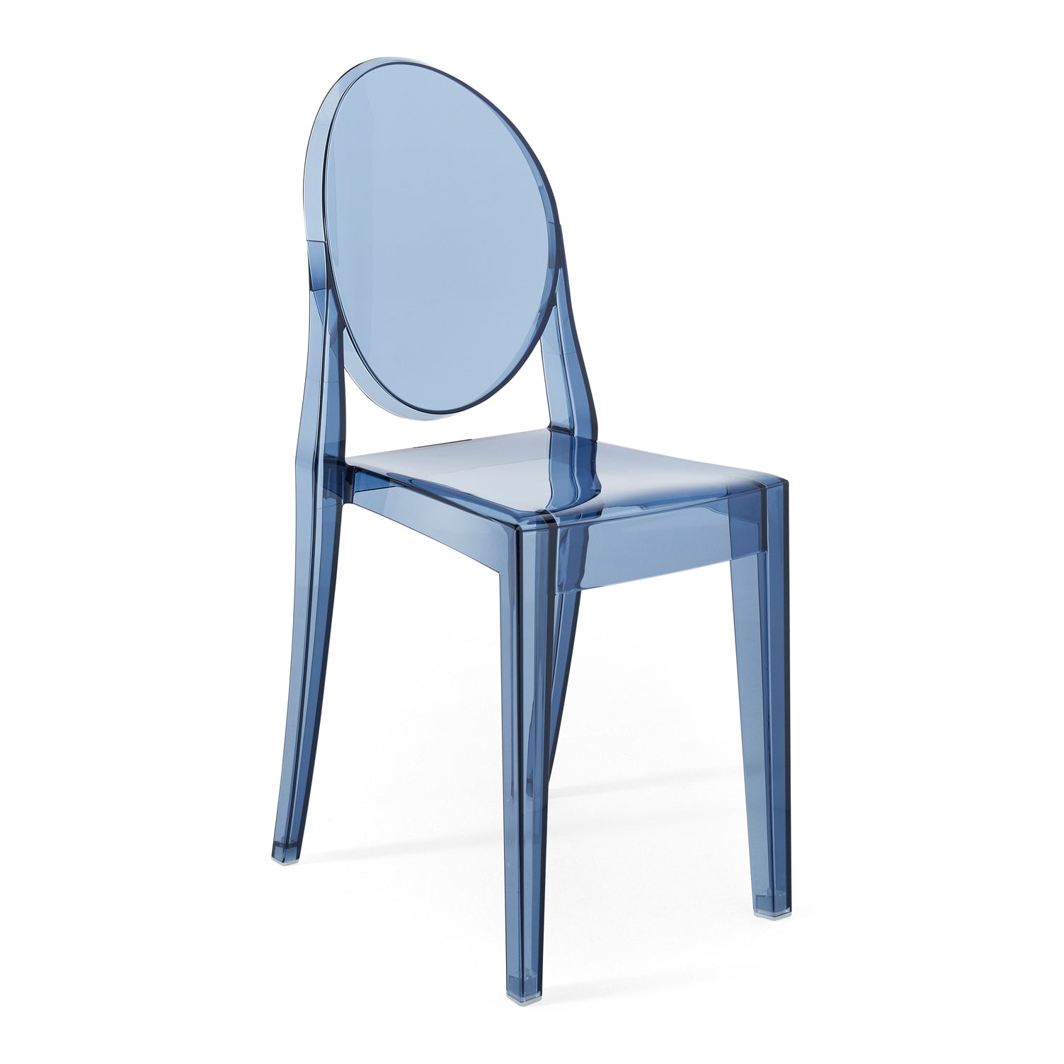 Kartell Victoria Ghost Eetkamerstoel - Poederblauw
