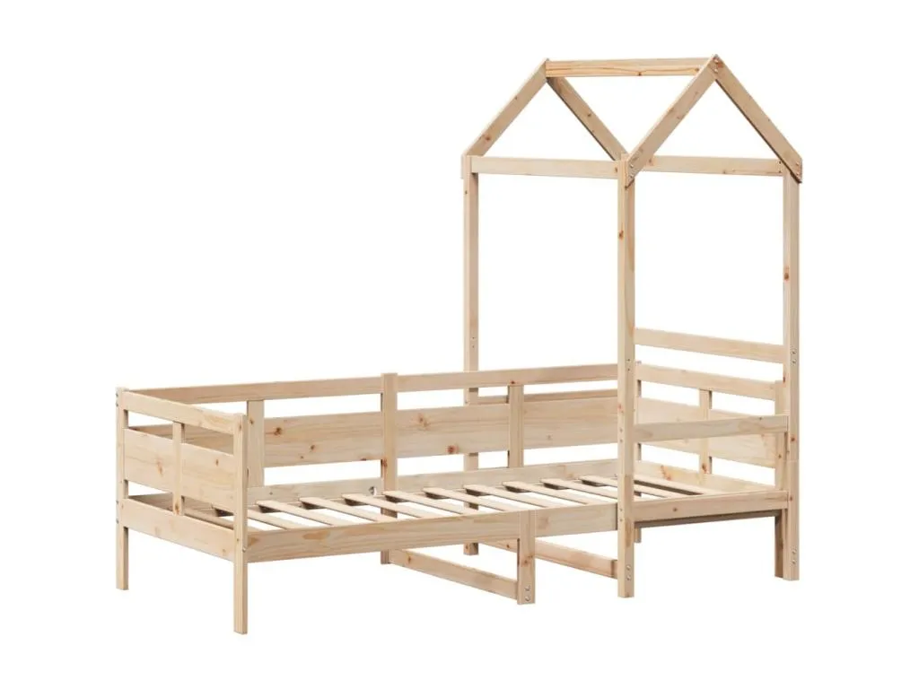 Sofá cama con techo de Jmmhogar maciza de Jmmhogar 80x200 cm