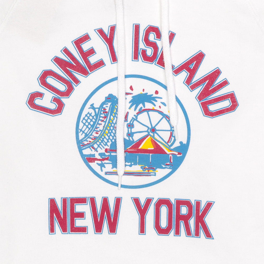 Wild Donkey - Sweat à capuche Coney - White