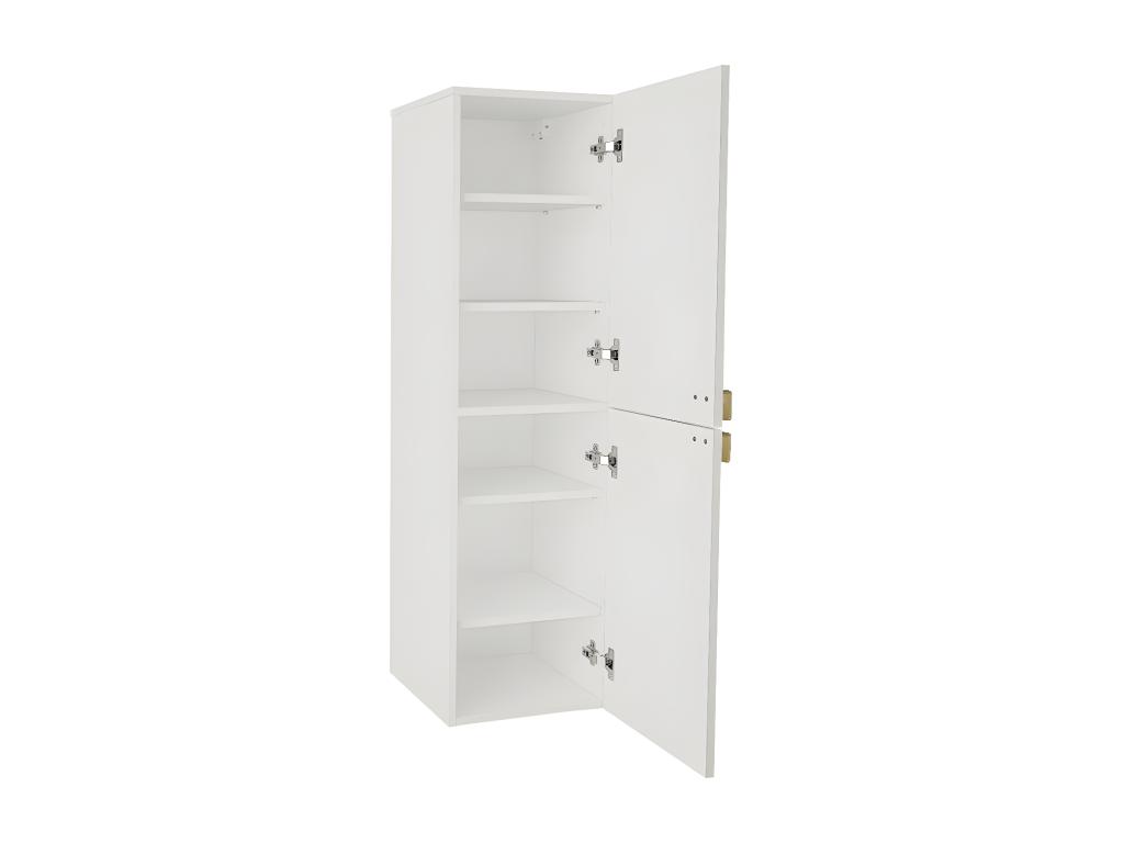 Mueble de baño de pared Merced R101, Negro, Montada en la pared, Número de puertas: 2.00